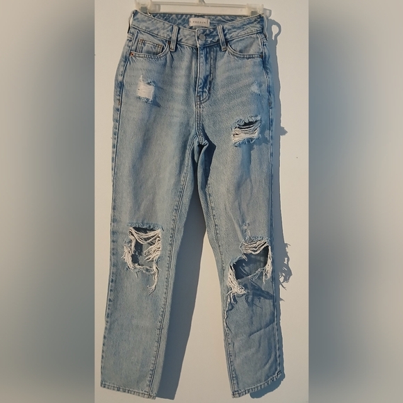 PacSun Blue Skinny Distressed Jeans - Picture 1 of 9